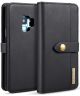 Samsung Galaxy S9 Leren 2-in-1 Bookcase en Back Cover Hoesje Zwart