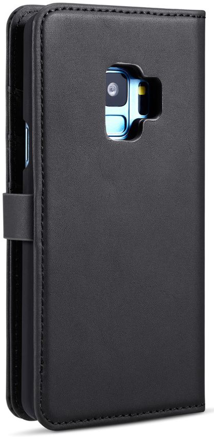 Samsung Galaxy S9 Leren 2-in-1 Bookcase en Back Cover Hoesje Zwart afbeelding 13