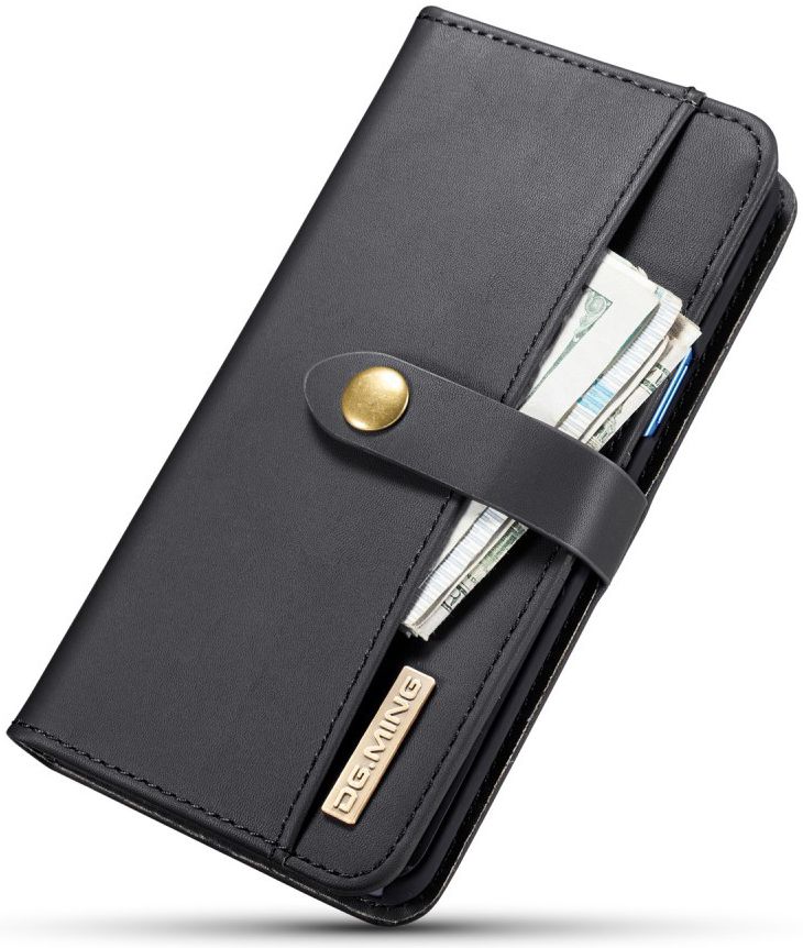 Samsung Galaxy S9 Leren 2-in-1 Bookcase en Back Cover Hoesje Zwart afbeelding 10
