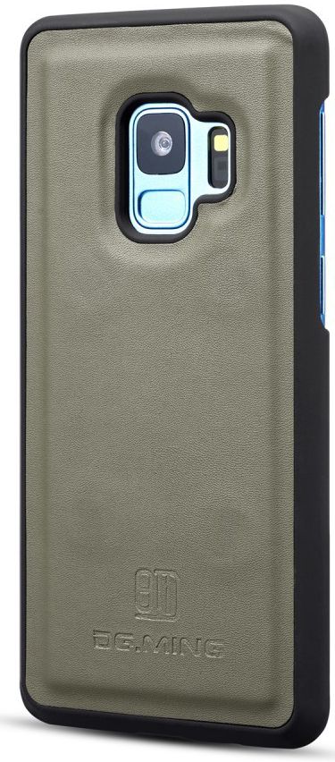 Samsung Galaxy S9 Leren 2-in-1 Bookcase en Back Cover Hoesje Groen afbeelding 7