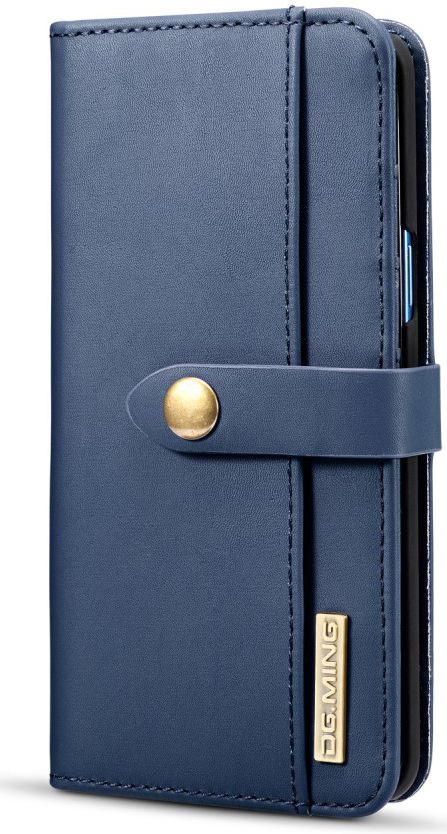 Samsung Galaxy S9 Leren 2-in-1 Bookcase en Back Cover Hoesje Blauw afbeelding 14