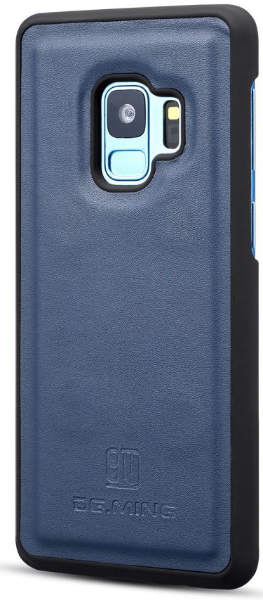 Samsung Galaxy S9 Leren 2-in-1 Bookcase en Back Cover Hoesje Blauw afbeelding 7