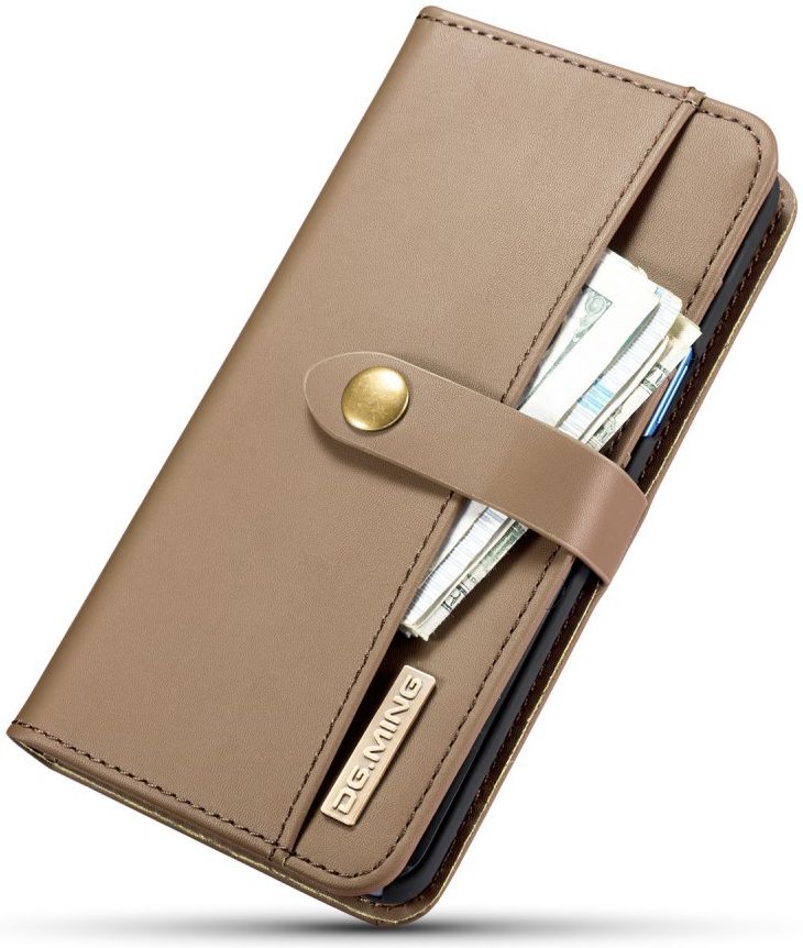 Samsung Galaxy S9 Leren 2-in-1 Bookcase en Back Cover Hoesje Bruin afbeelding 6