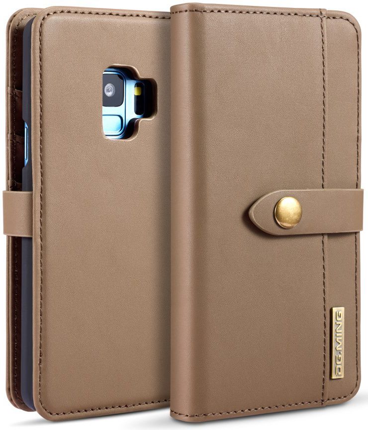 Samsung Galaxy S9 Leren 2-in-1 Bookcase en Back Cover Hoesje Bruin afbeelding 11