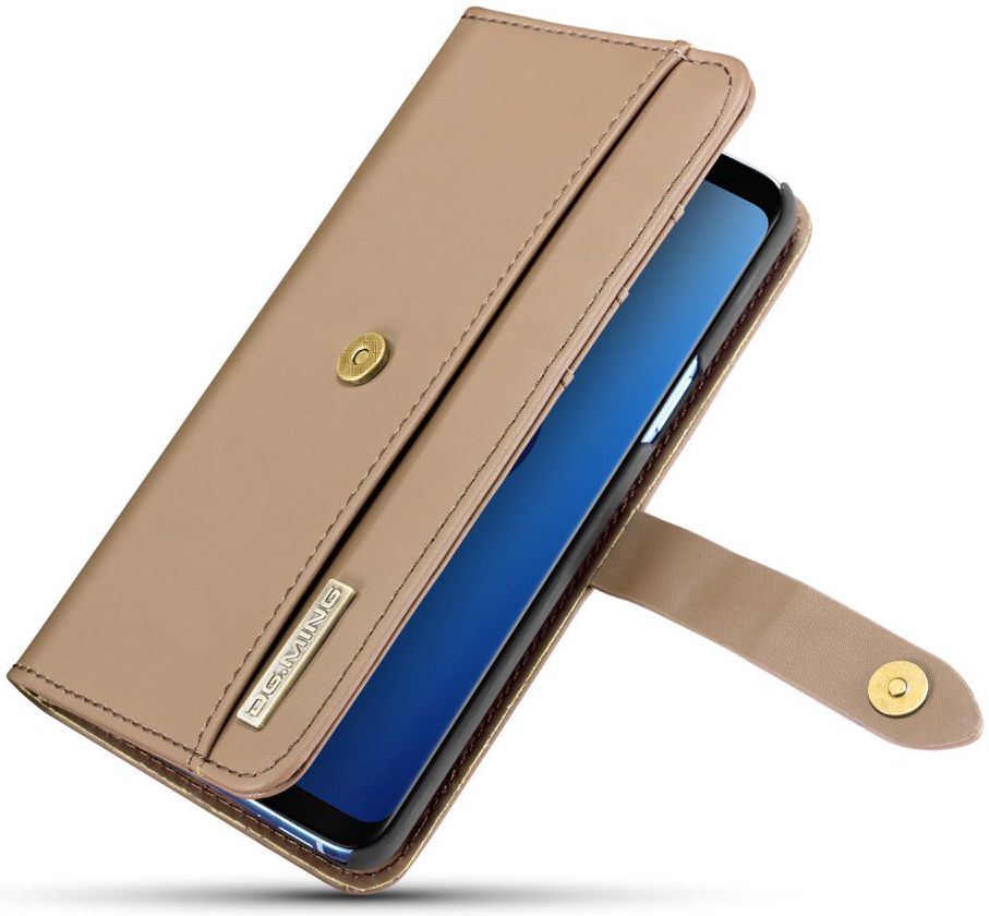 Samsung Galaxy S9 Leren 2-in-1 Bookcase en Back Cover Hoesje Bruin afbeelding 5