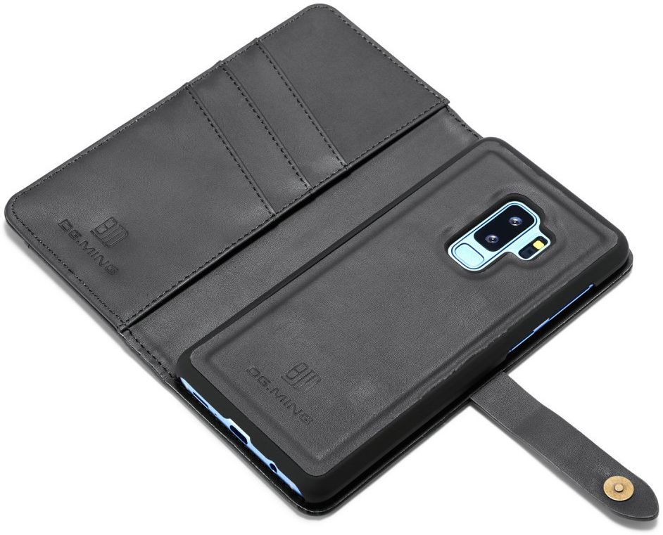 Samsung Galaxy S9 Plus 2-in-1 Bookcase en Back Cover Hoesje Zwart afbeelding 6