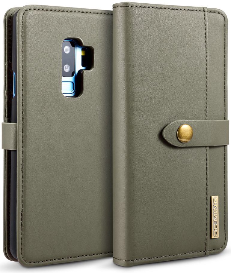 Samsung Galaxy S9 Plus 2-in-1 Bookcase en Back Cover Hoesje Groen afbeelding 10
