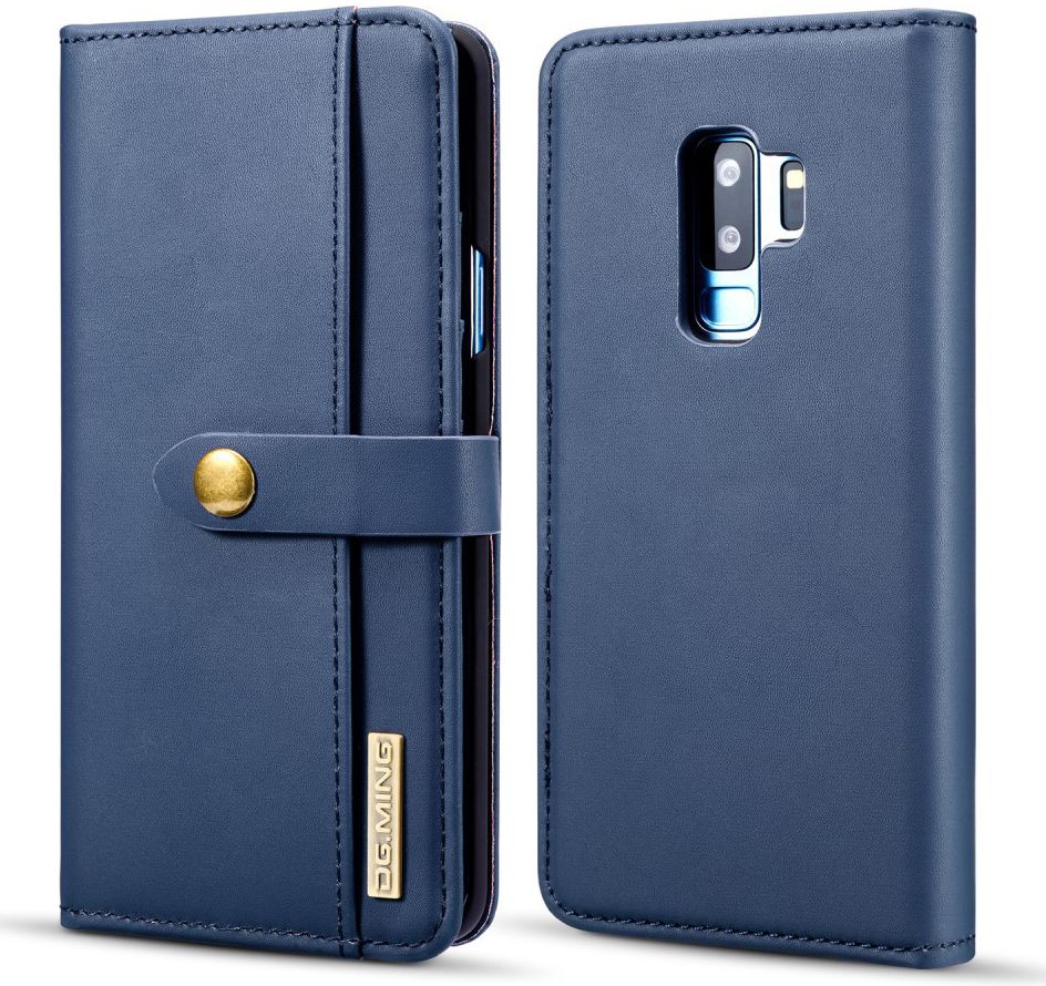 Samsung Galaxy S9 Plus 2-in-1 Bookcase en Back Cover Hoesje Blauw afbeelding 1