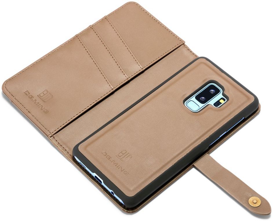 Samsung Galaxy S9 Plus 2-in-1 Bookcase en Back Cover Hoesje Bruin afbeelding 6