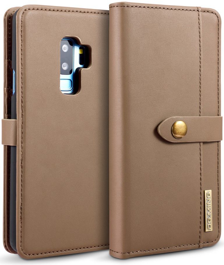 Samsung Galaxy S9 Plus 2-in-1 Bookcase en Back Cover Hoesje Bruin afbeelding 10