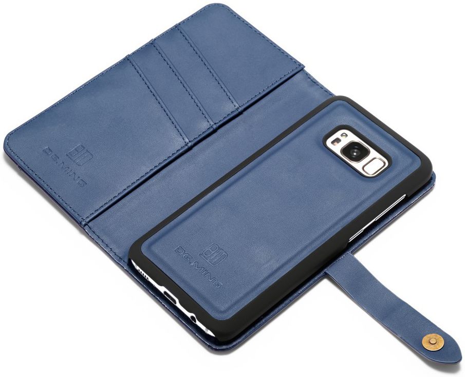 Samsung Galaxy S8 Plus 2-in-1 Bookcase en Back Cover Hoesje Blauw afbeelding 6