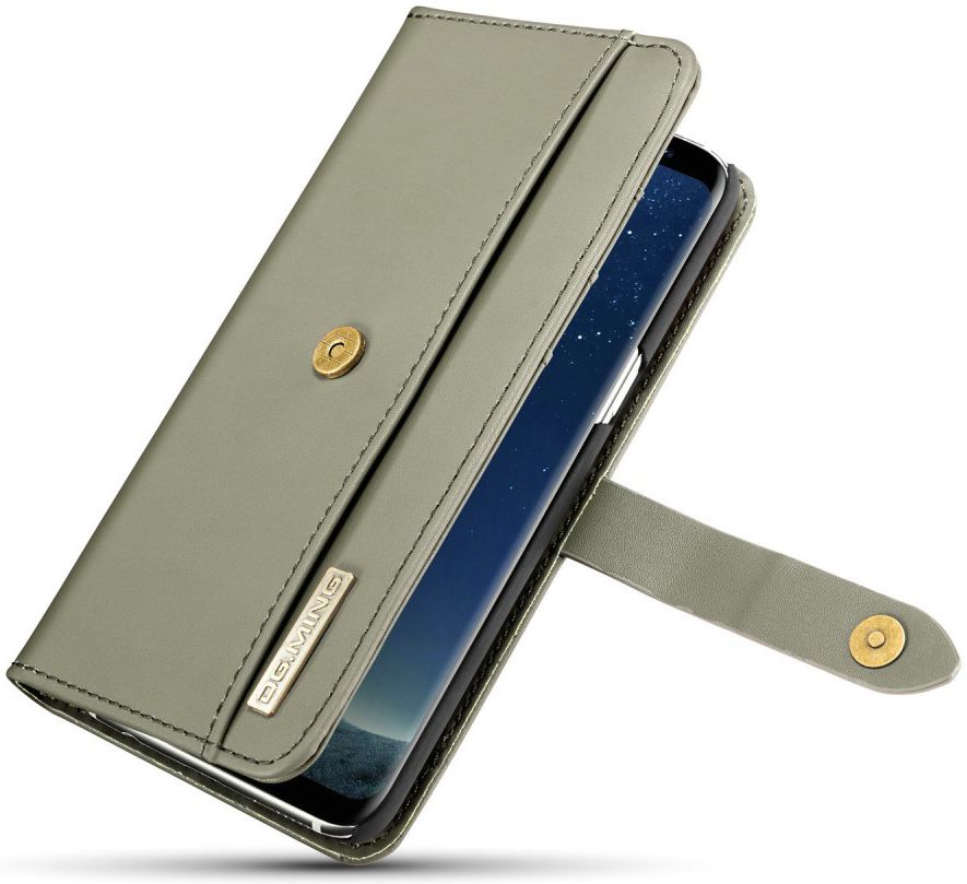 Samsung Galaxy S8 Plus 2-in-1 Bookcase en Back Cover Hoesje Groen afbeelding 15