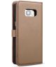 Samsung Galaxy S8 Leren 2-in-1 Bookcase en Back Cover Hoesje Bruin