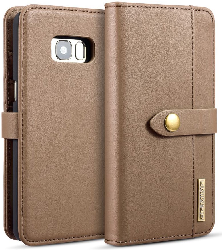 Samsung Galaxy S8 Leren 2-in-1 Bookcase en Back Cover Hoesje Bruin afbeelding 11