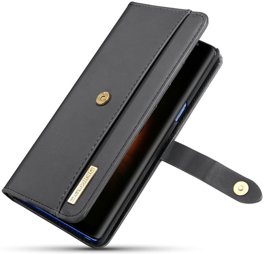 Samsung Galaxy Note 8 Leren 2-in-1 Bookcase en Back Cover Hoesje Zwart afbeelding 15