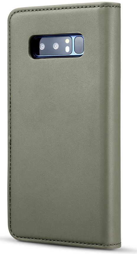 Samsung Galaxy Note 8 Leren 2-in-1 Bookcase en Back Cover Hoesje Groen afbeelding 15