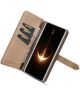Samsung Galaxy Note 8 Leren 2-in-1 Bookcase en Back Cover Hoesje Bruin