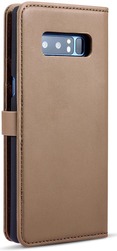 Samsung Galaxy Note 8 Leren 2-in-1 Bookcase en Back Cover Hoesje Bruin afbeelding 12