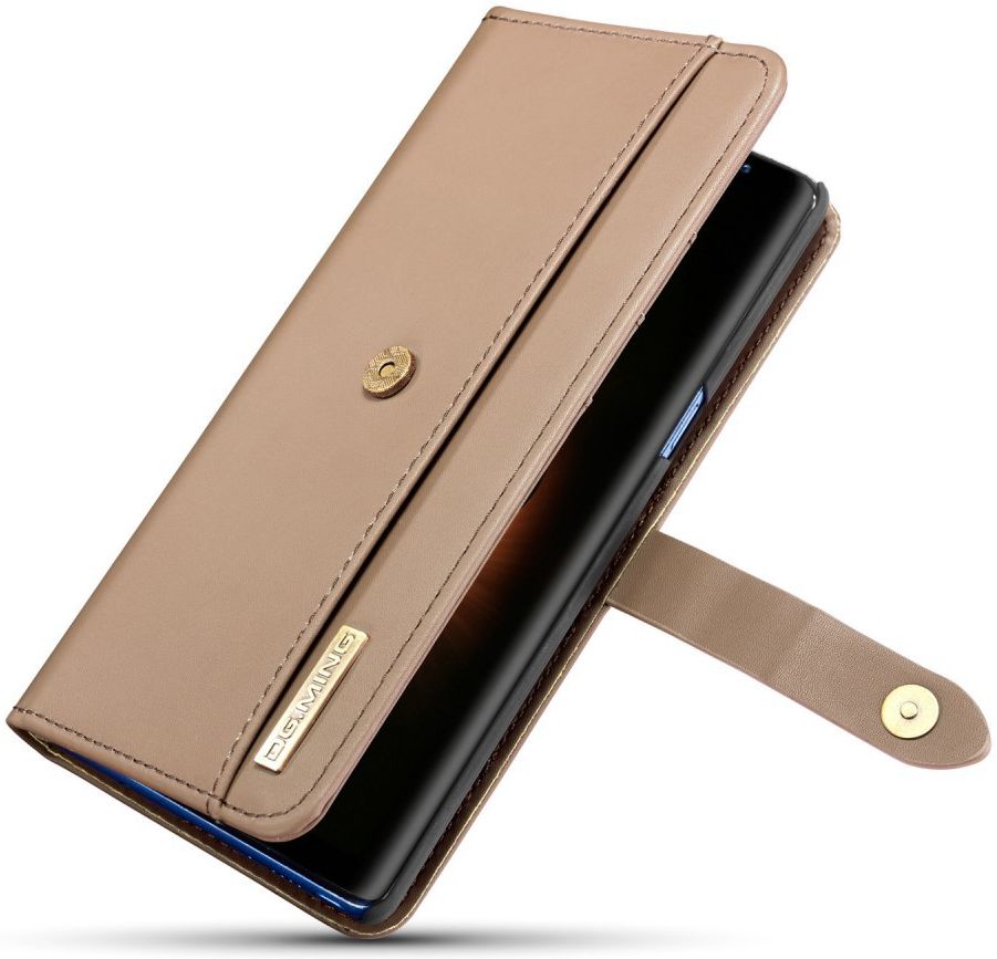 Samsung Galaxy Note 8 Leren 2-in-1 Bookcase en Back Cover Hoesje Bruin afbeelding 15