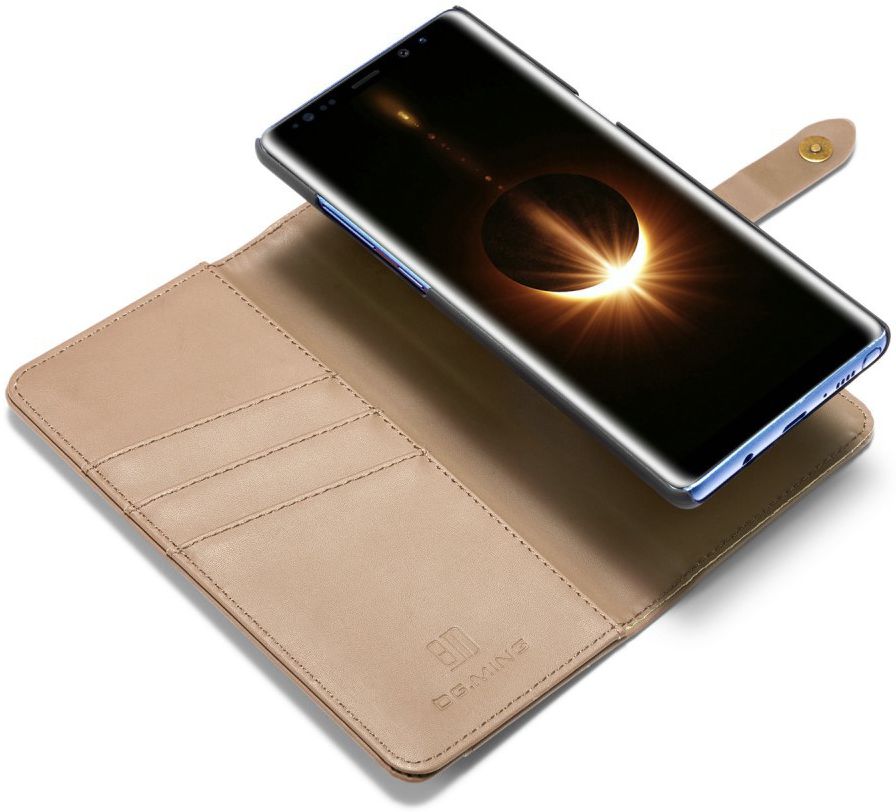 Samsung Galaxy Note 8 Leren 2-in-1 Bookcase en Back Cover Hoesje Bruin afbeelding 2