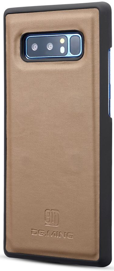 Samsung Galaxy Note 8 Leren 2-in-1 Bookcase en Back Cover Hoesje Bruin afbeelding 5