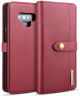 Samsung Galaxy Note 9 Leren 2-in-1 Bookcase en Back Cover Hoesje Rood