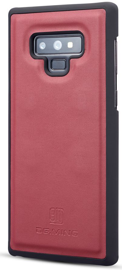 Samsung Galaxy Note 9 Leren 2-in-1 Bookcase en Back Cover Hoesje Rood afbeelding 9
