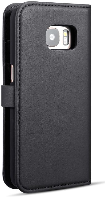 Samsung Galaxy S7 Leren 2-in-1 Bookcase en Back Cover Hoesje Zwart afbeelding 13