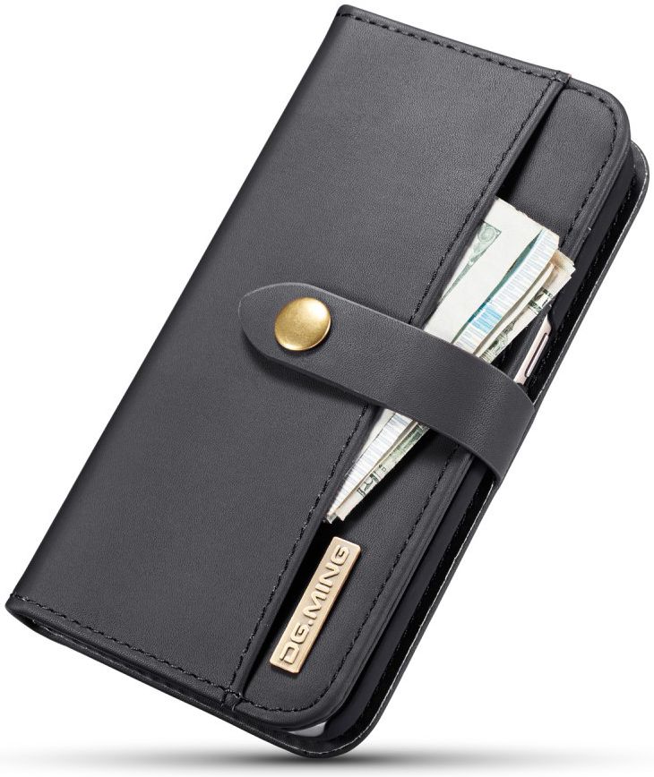 Samsung Galaxy S7 Leren 2-in-1 Bookcase en Back Cover Hoesje Zwart afbeelding 9