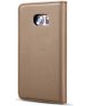 Samsung Galaxy S7 Edge Leer 2-in-1 Bookcase en Back Cover Hoesje Bruin