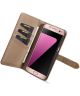 Samsung Galaxy S7 Edge Leer 2-in-1 Bookcase en Back Cover Hoesje Bruin