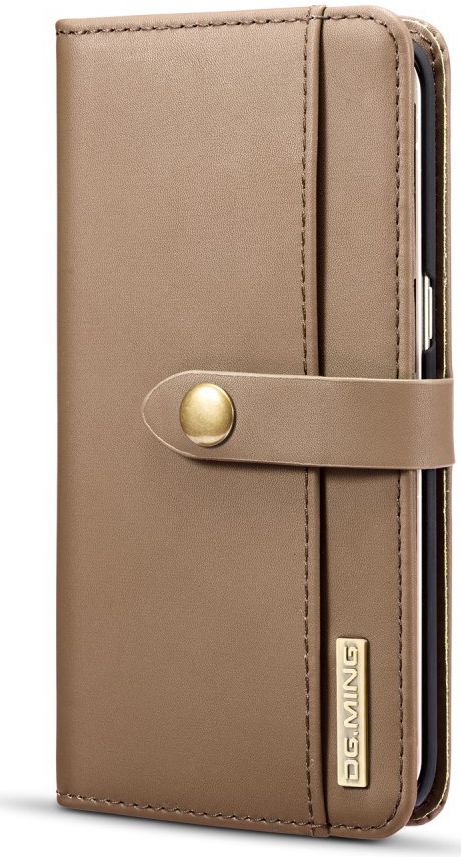 Samsung Galaxy S7 Edge Leer 2-in-1 Bookcase en Back Cover Hoesje Bruin afbeelding 13