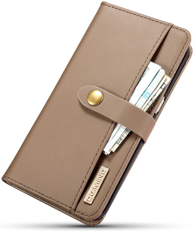 Samsung Galaxy S7 Edge Leer 2-in-1 Bookcase en Back Cover Hoesje Bruin afbeelding 9
