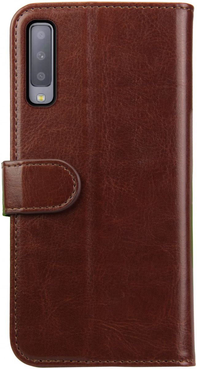 Rosso Element Samsung Galaxy A7 2018 Hoesje Book Cover Bruin afbeelding 5