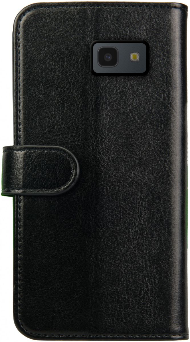 Rosso Element Samsung Galaxy J4 Plus Hoesje Book Cover Zwart afbeelding 2