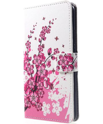Huawei P Smart Plus Portemonnee Hoesje Blossom Hoesjes