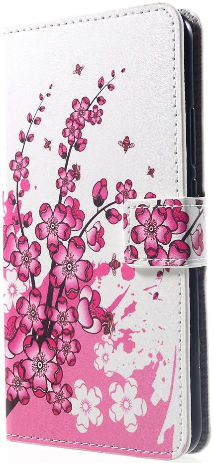 Huawei P Smart Plus Portemonnee Hoesje Blossom afbeelding 1