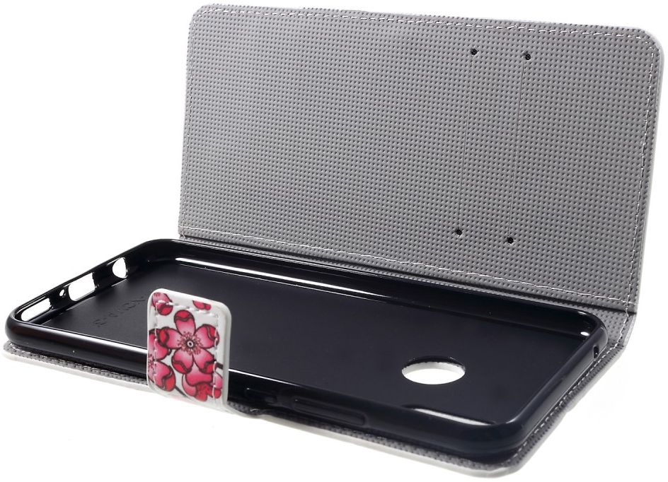 Huawei P Smart Plus Portemonnee Hoesje Blossom afbeelding 5
