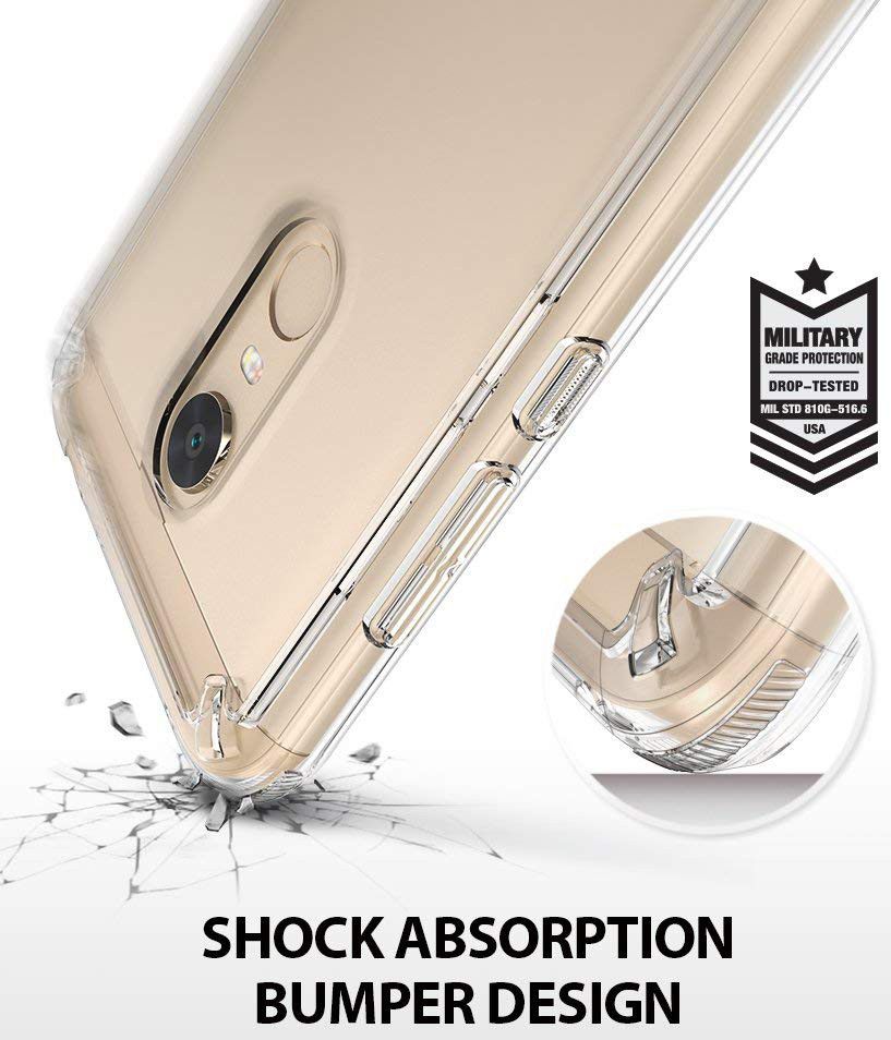 Ringke Fusion Xiaomi Redmi 5 Plus Transparant afbeelding 5