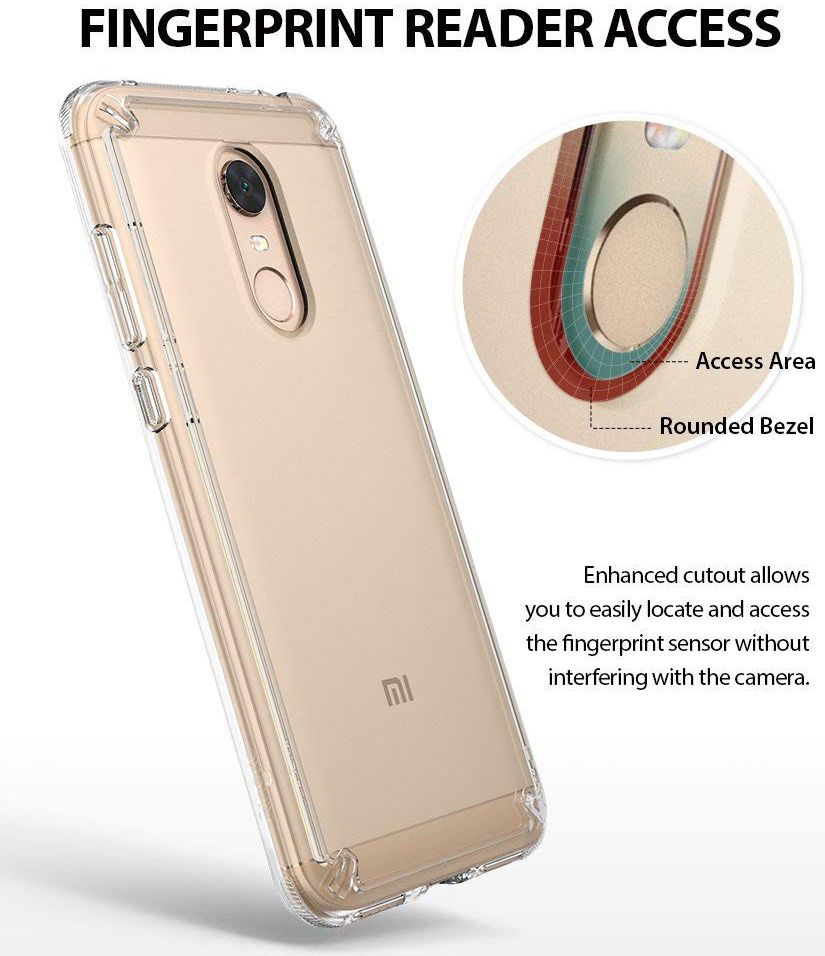 Ringke Fusion Xiaomi Redmi 5 Plus Transparant afbeelding 7