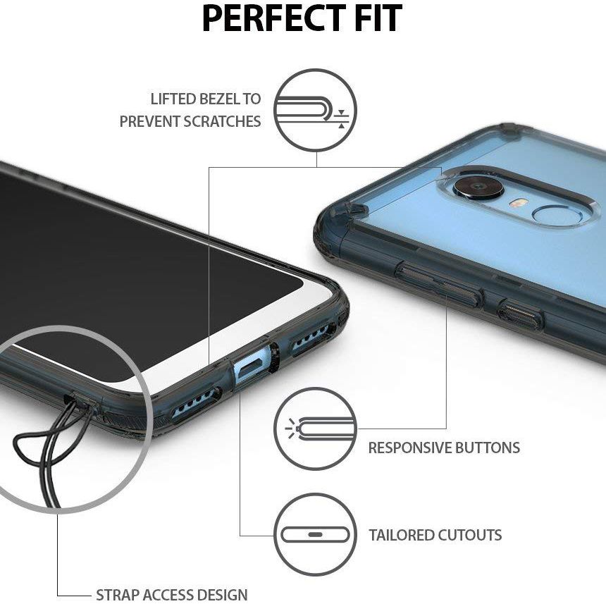 Ringke Fusion Xiaomi Redmi 5 Plus Transparant Zwart afbeelding 4
