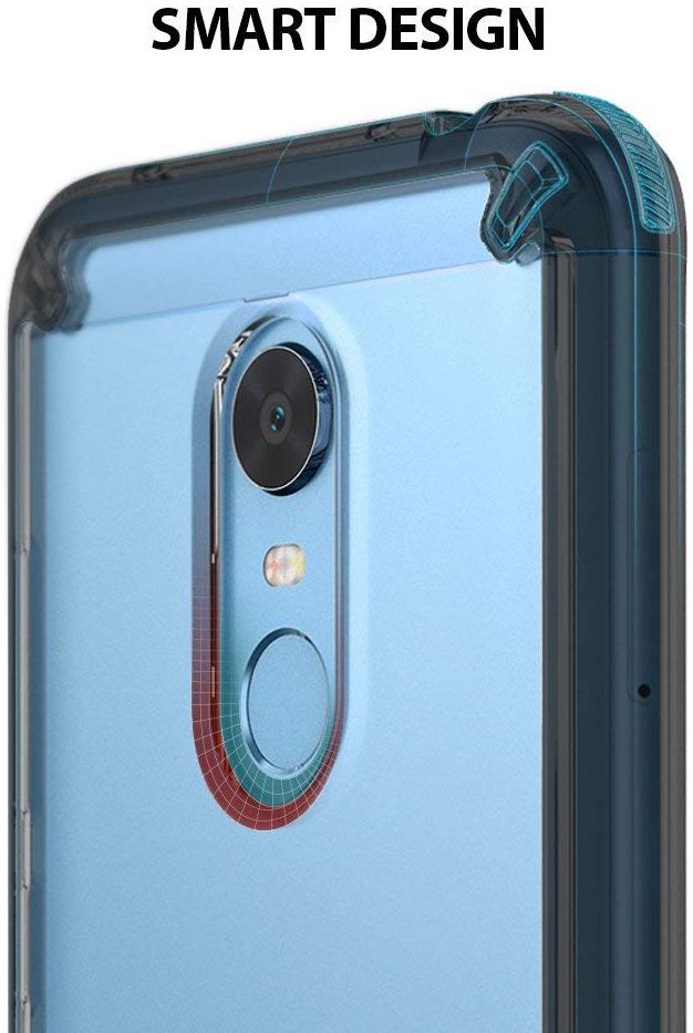 Ringke Fusion Xiaomi Redmi 5 Plus Transparant Zwart afbeelding 5