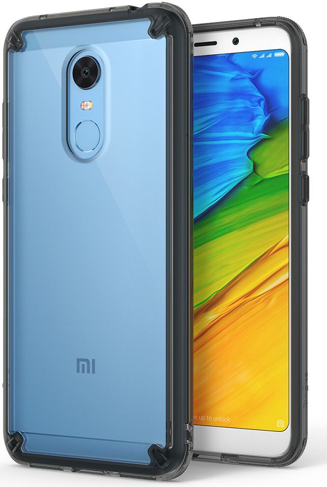 Ringke Fusion Xiaomi Redmi 5 Plus Transparant Zwart afbeelding 1