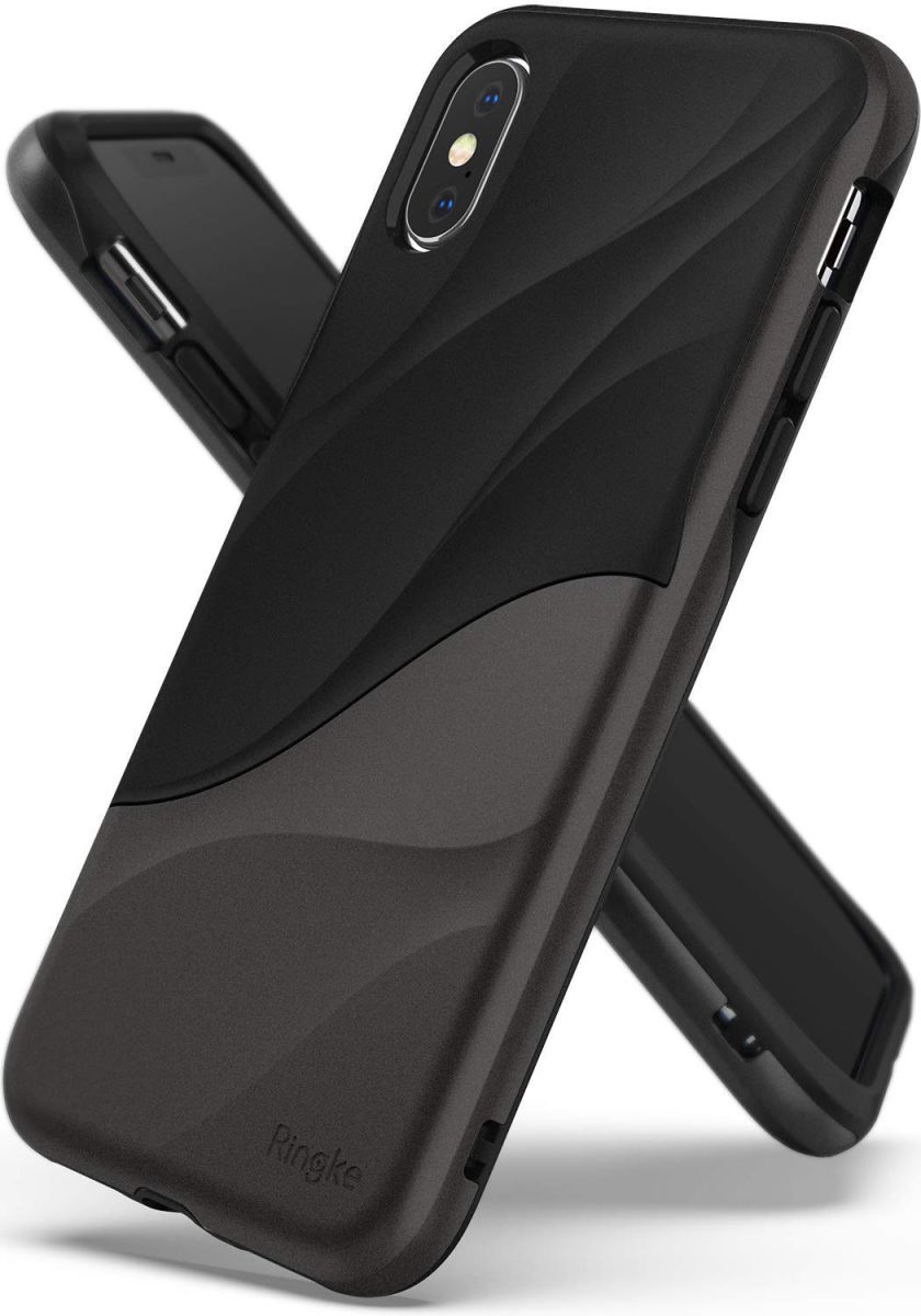 Ringke Wave Apple iPhone XS Hoesje Zwart afbeelding 1