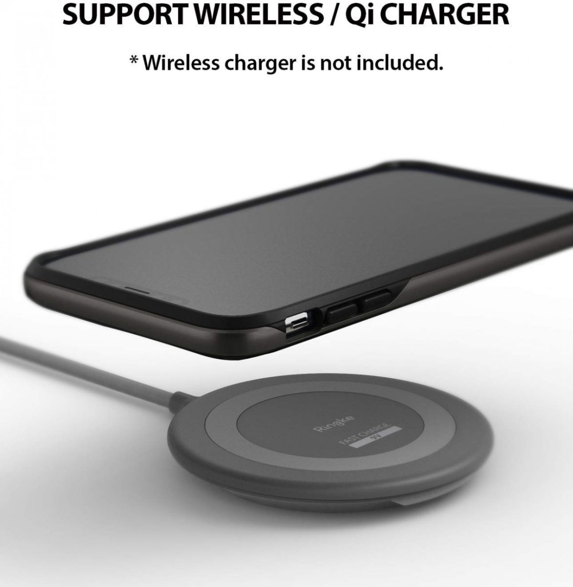 Ringke Wave Apple iPhone XS Hoesje Zwart afbeelding 6