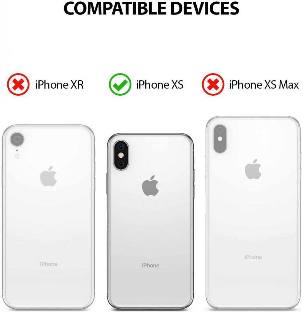 Ringke Wave Apple iPhone XS Hoesje Paars afbeelding 10