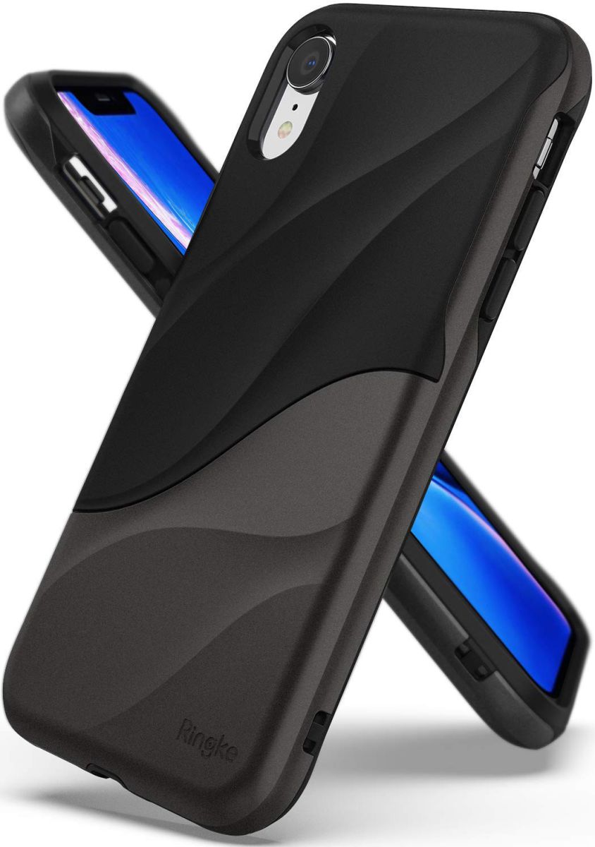Ringke Wave Apple iPhone XR Hoesje Zwart afbeelding 1