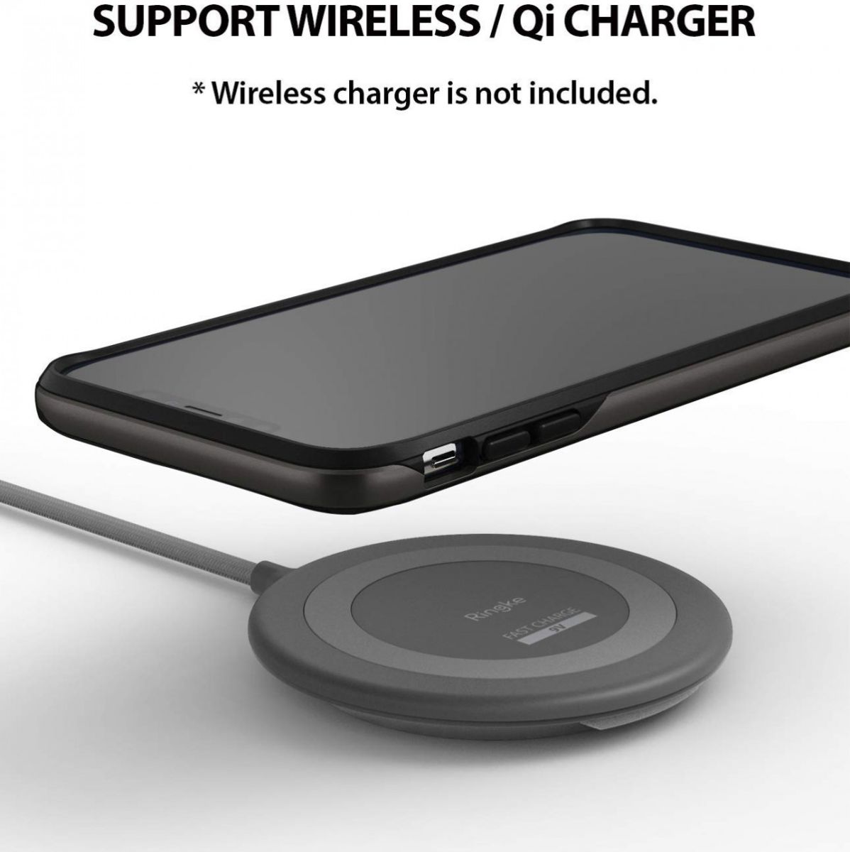 Ringke Wave Apple iPhone XR Hoesje Zwart afbeelding 6