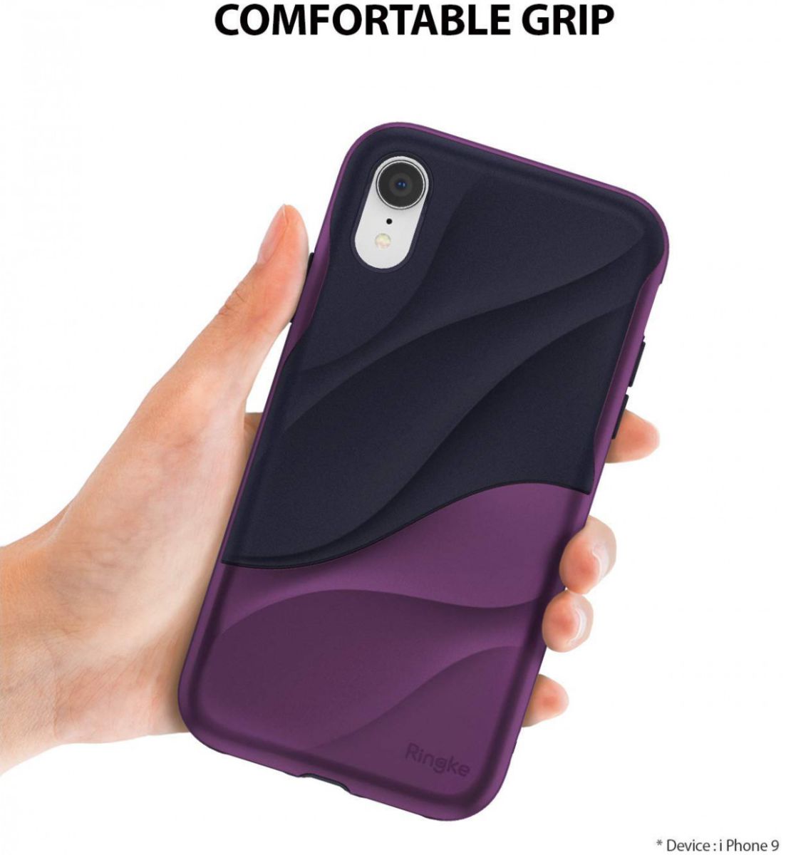 Ringke Wave Apple iPhone XR Hoesje Paars afbeelding 7