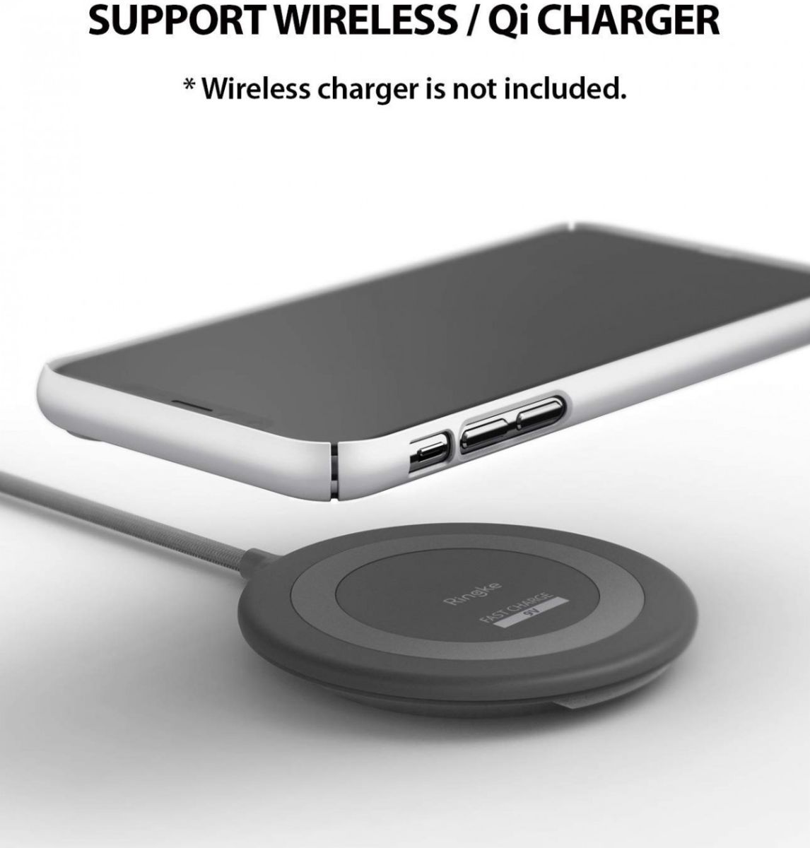 Ringke Slim Apple iPhone XS Ultra Dun Hoesje Wit afbeelding 7